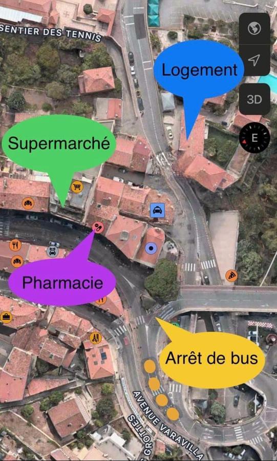 2 Pieces Behappy Next Monaco Apartment Roquebrune-Cap-Martin Luaran gambar